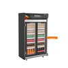 Refrigerador comercial para bebidas com capacidade de 750 litros
