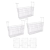Kit organizador Metalfrio com 8 cestos e separadores para freezer