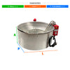SEMINOVO - Fritador Elétrico em Inox Tacho Alumínio 7 Lts 127v 26110 - Malta