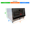 SEMINOVO - Forno Industrial Estrutura Inox Prp-600 kg Porta Vidro - Progás