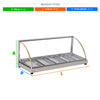 SEMINOVO - Estufa Horizontal Salgados 5 Bandejas W5b - Titã 127v
