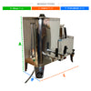 SEMINOVO - Cafeteira Industrial Elétrica Com Bule, Depósito 3L e Esterilizador MC13 127V - Universal