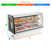 SEMINOVO - Vitrine New Panorâmica Refrigerada Serpentina 1,79m, Vnprs 1790 Preto 220V - Refrimate