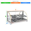 SEMINOVO - Estufa Horizontal Salgados 10 Bandejas Duplas W10BD - Titã 127V