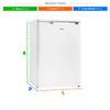 SEMINOVO - Freezer Vertical Eco Gelo Compacto -18 ºc 85L EFV100 127V - Eos
