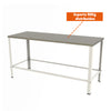 Mesa Bancada Apoio MBR-018 Braesi grande e robusta para cozinhas de alta demanda