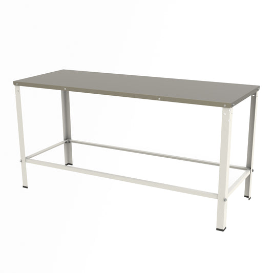 Mesa Bancada Apoio MBR-018 Braesi para cozinhas profissionais e amadoras com tampo em inox