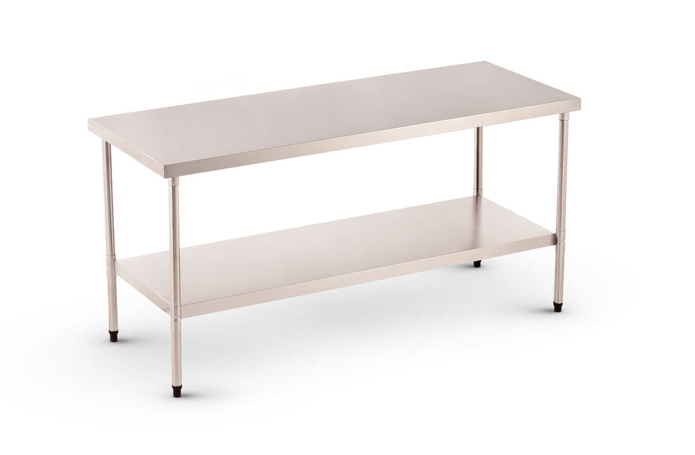 Mesa Bancada De Apoio Inox Prateleira Lisa MITLPL – Refrimate