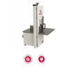 Mini Serra Fita de Bancada BSFM-1780 com lâmina de 1,78m, ideal para cortes precisos de carne em açougues e casas de carne.