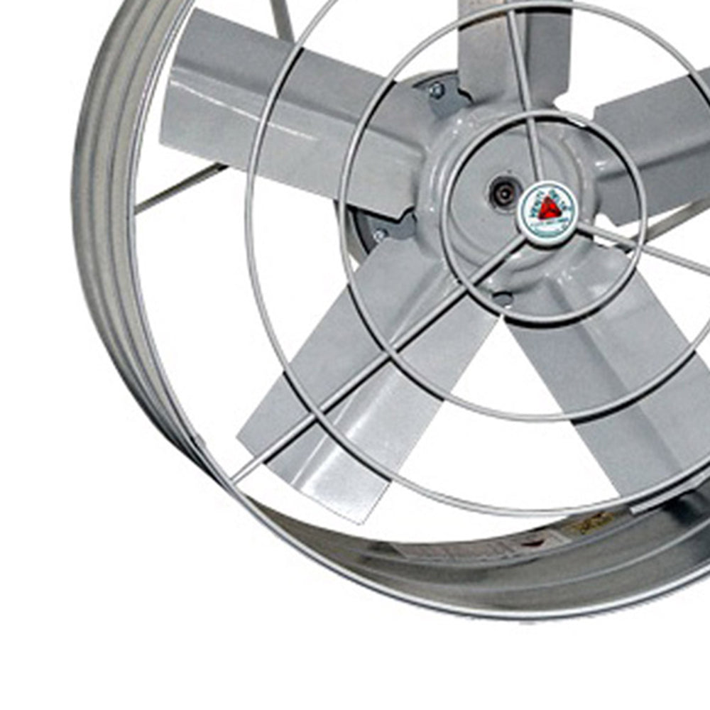 Hélice em Aço e Motor Potente de Exaustor Industrial 40cm para Cozinhas e Oficinas