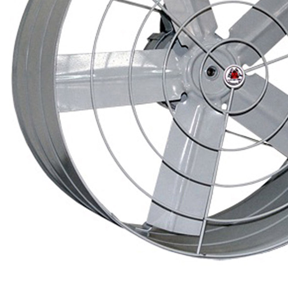 Hélice em Aço e Motor Potente de Exaustor Industrial 50cm para Cozinhas e Oficinas