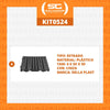 Kit Estrado Plástico (4 Un = 1m²) 4,5x50x50 Cinza Para Açougues - Della Plast