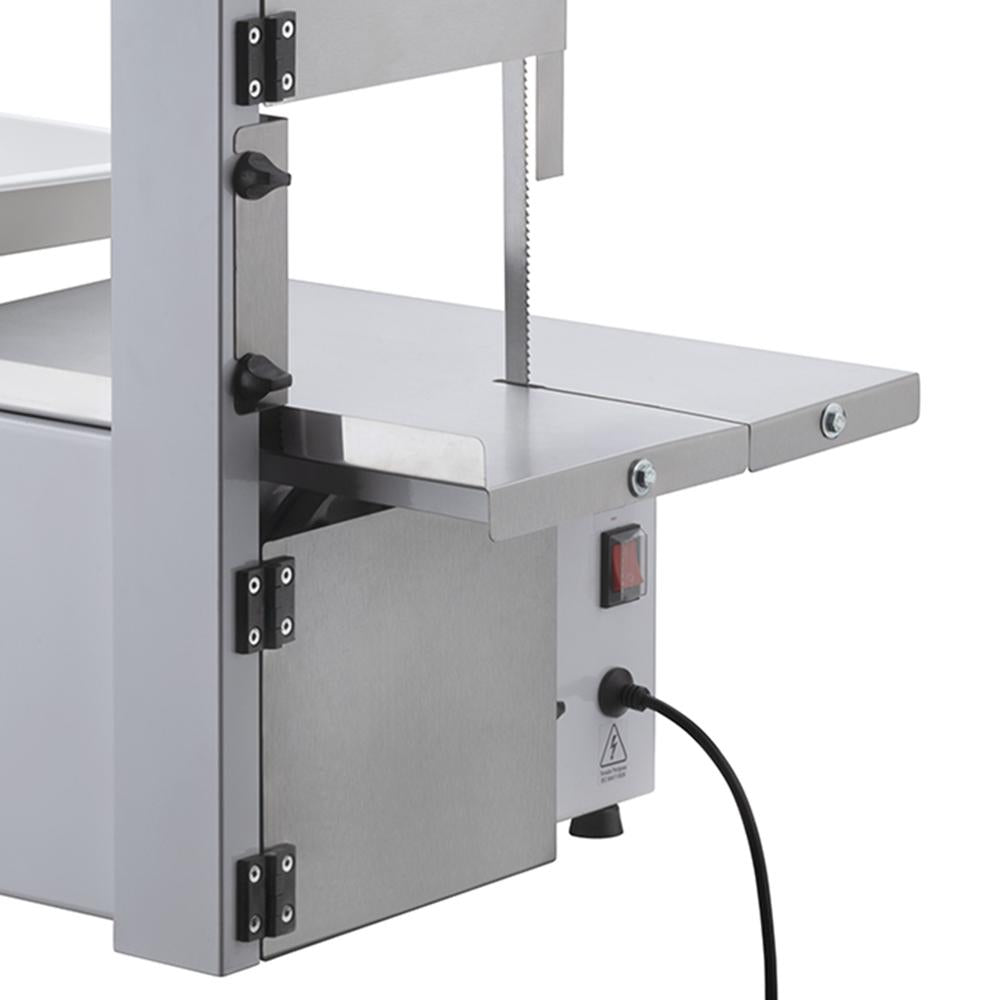 Serra Fita Profissional 1,54m Branca com Mesa Inox e Moedor B.5 1/3 CV Bivolt - Malta 3101063
