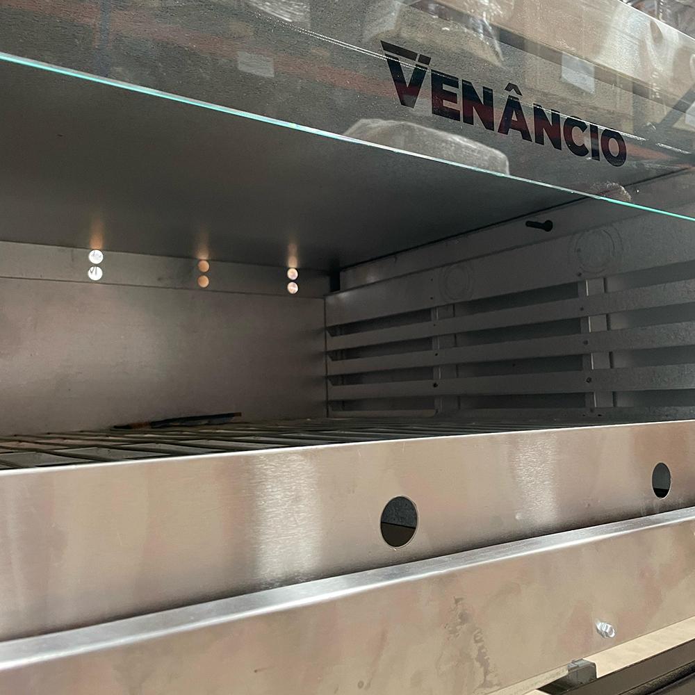 Semi - Forno Gás Industrial Profissional Lastro Roma Inox Firi110 - Venâncio