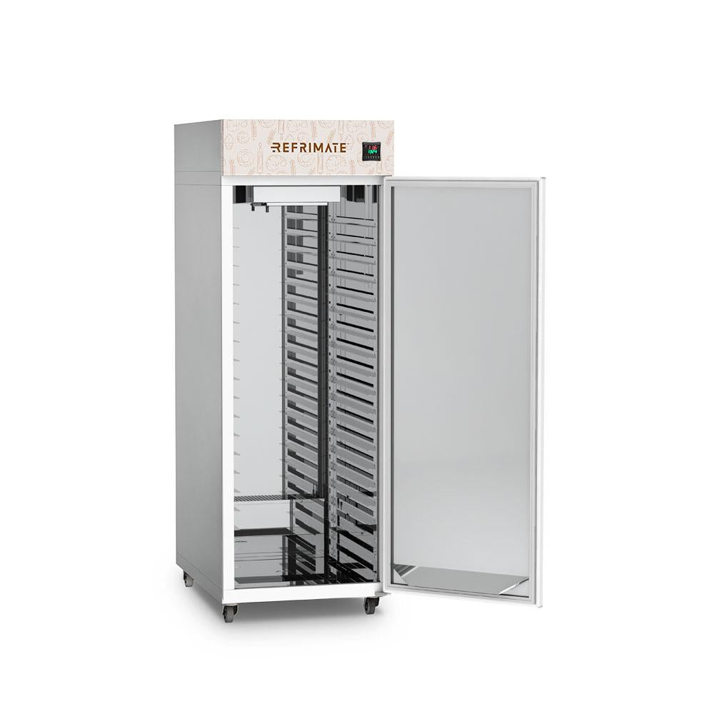 Armário De Crescimento 20 Esteiras Câmara Para Pães Total Inox Vazio CF20EIN 220V - Refrimate
