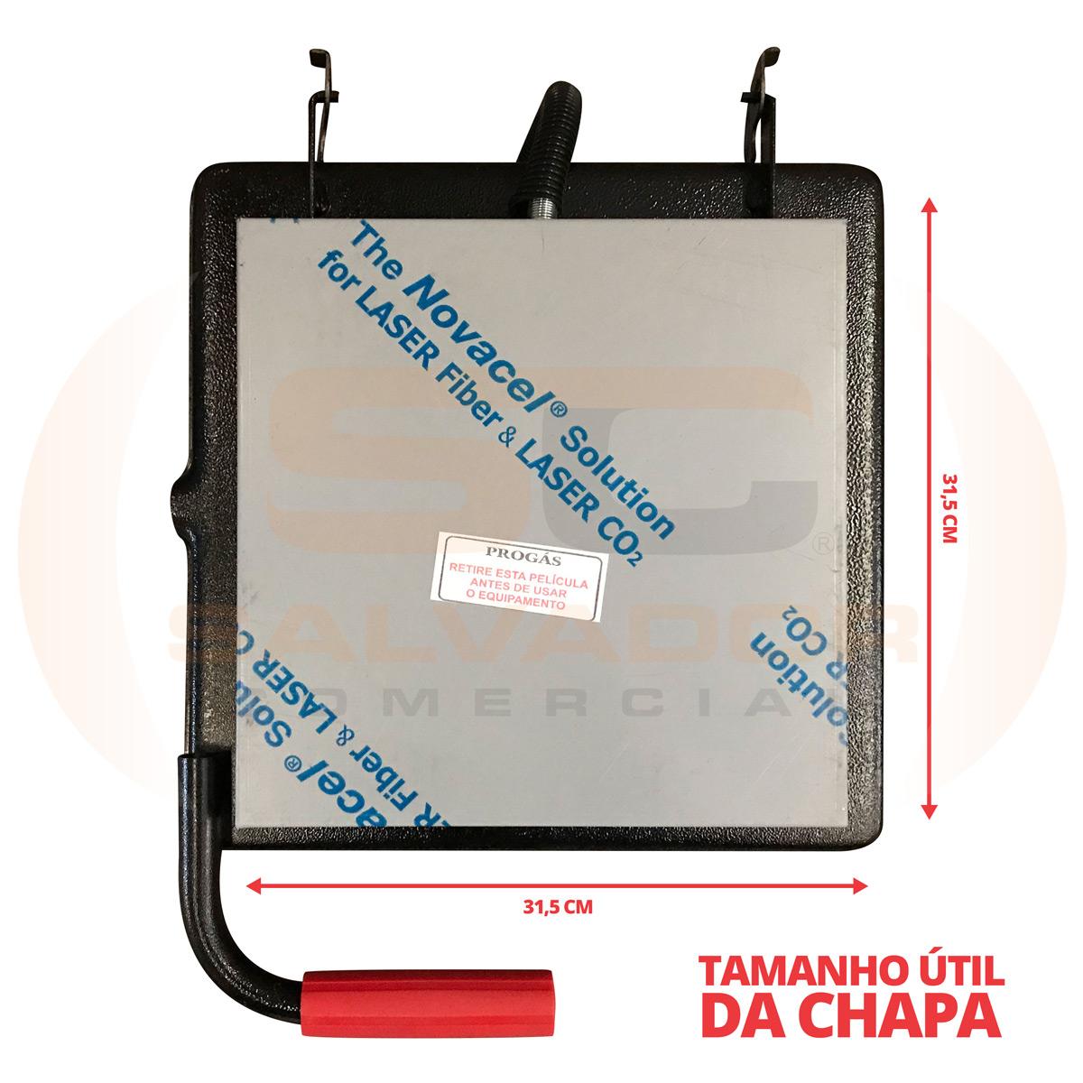 Grill Simples Prensa Chapa Lanche Menor Pr-350 E Progas