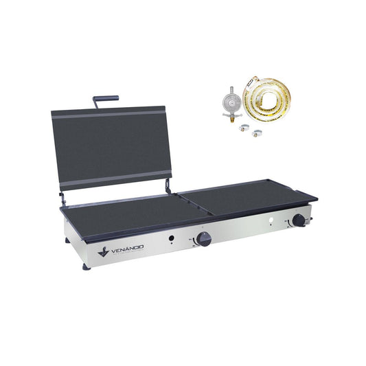 Kit - Prensa Sanduicheira sem Gaveta Conjugada 95 Cm Gás Vscg95 + Kit Gás - Venâncio