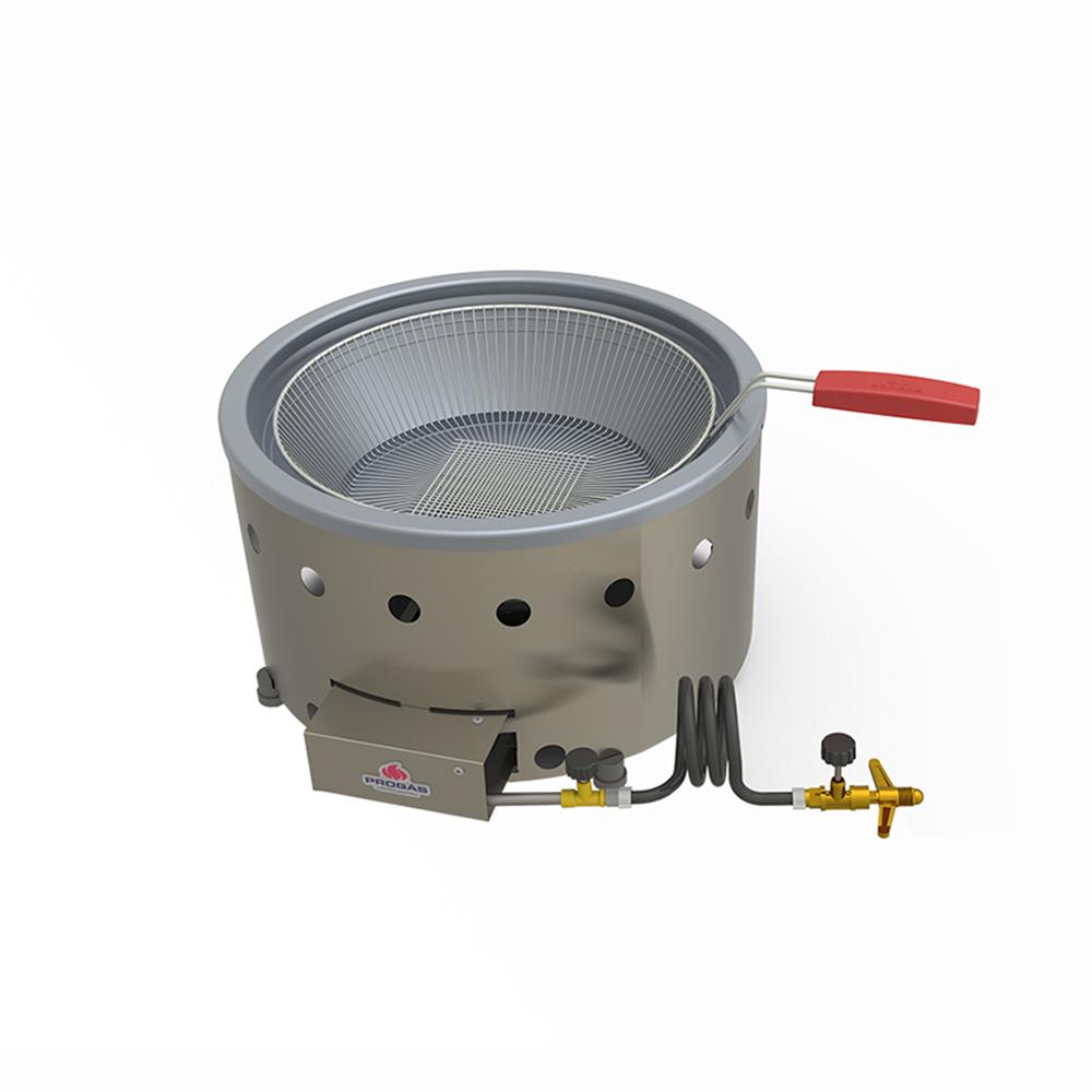 Fritadeira Profissional a Gás 7 Litros Tacho Alta Pressão PR-70G - Progás