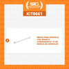 Kit - 2 Réguas Para Ponta de Gôndola 73cm - Sa Gôndolas