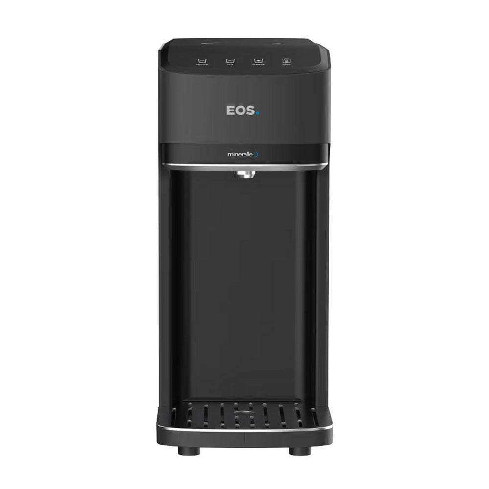 Bebedouro Purificador de Água Mineralle Slim Touch Eletrônico Preto Epe08p Bivolt - Eos B209333