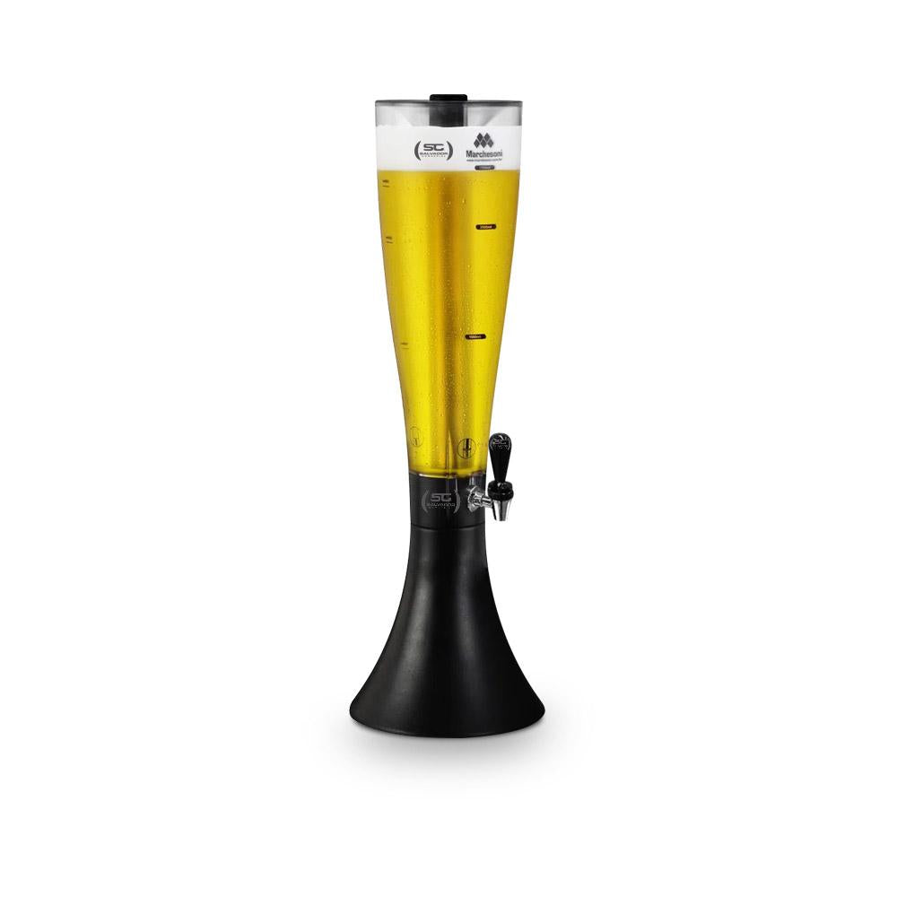Kit 6 Torres de Chopp Tulipa 3,5 Litros Super Gelada Para Bar e Restaurante - Marchesoni