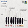 Kit - 1 Faqueiro Inox 30 Peças Ipanema Preto + 2 Conjuntos Facas 9pç - Tramontina