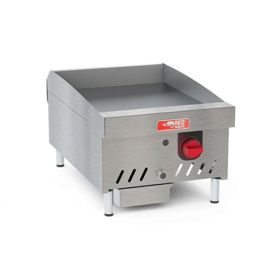 Chapa de Fritura a Gás Glp Estrutura Inox Chapa 45cm 12mm CHEXP455-G12 - Red Chameleon 185656-1