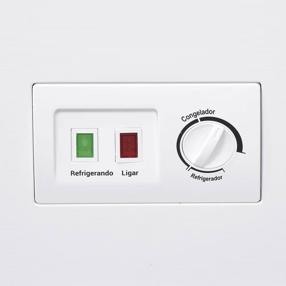 Freezer Horizontal Conservador 205 Litros Dupla Ação +8°C a -18°C Eco Gelo Tampa Sólida EFH300X 220V - EOS