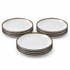Jogo de Pratos Sobremesa 19cm Canyon 24 Peças em Porcelana Decorada - Tramontina 96580133