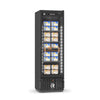 Visa Cooler Sorvete Porta Vidro Aquecido Ar Forçado -22ºC 400L VCS400PVPP Preto Externo e Interno 220V - Refrimate