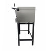 Forno Industrial a Gás Lastro Inox Fir80g Venâncio Com pá Para Pizza Tramontina e Kit Gás