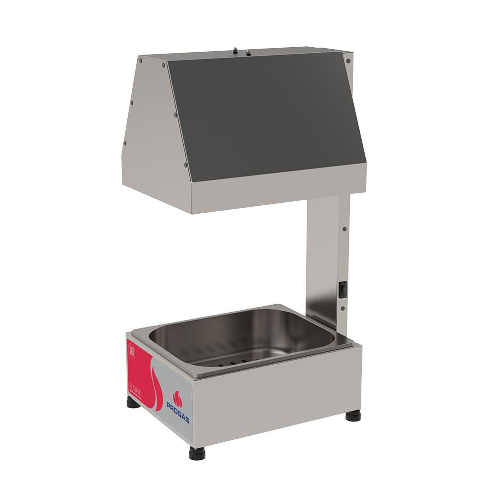 Conservador de Frituras E Alimentos Profissional Inox Elétrico 1 Cuba GN Prcf-10 220v - Progás
