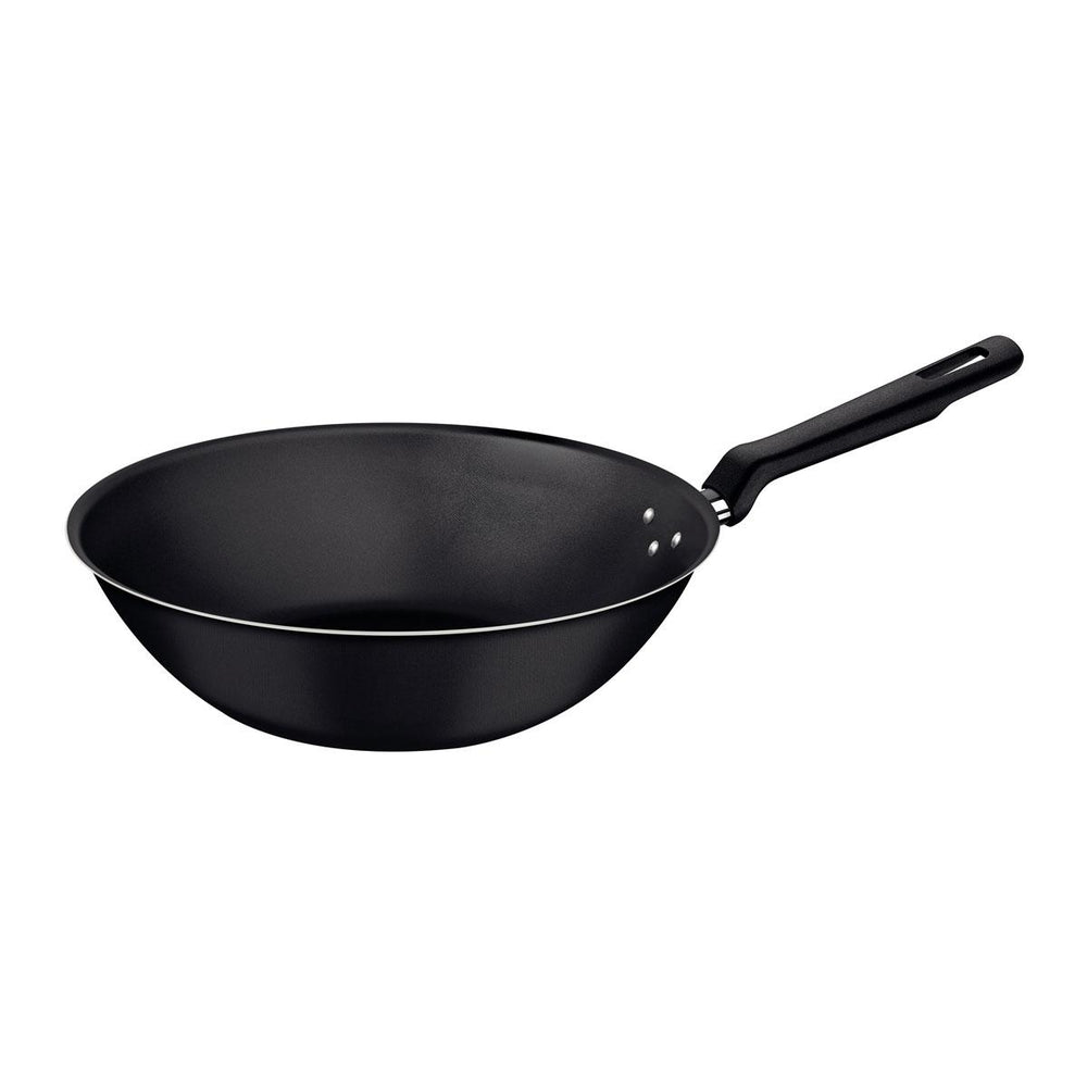 Panela Wok Alumínio Antiaderente Loreto 3,6l Grafite e Espátula de Silicone Verano - Tramontina