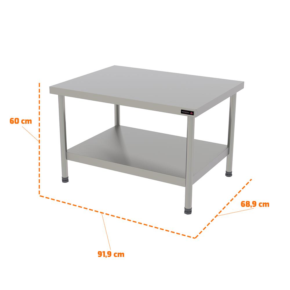 Cavalete de Apoio Inox Para Chapa e Char Broiler Profissional PRO90 - Progás P44802