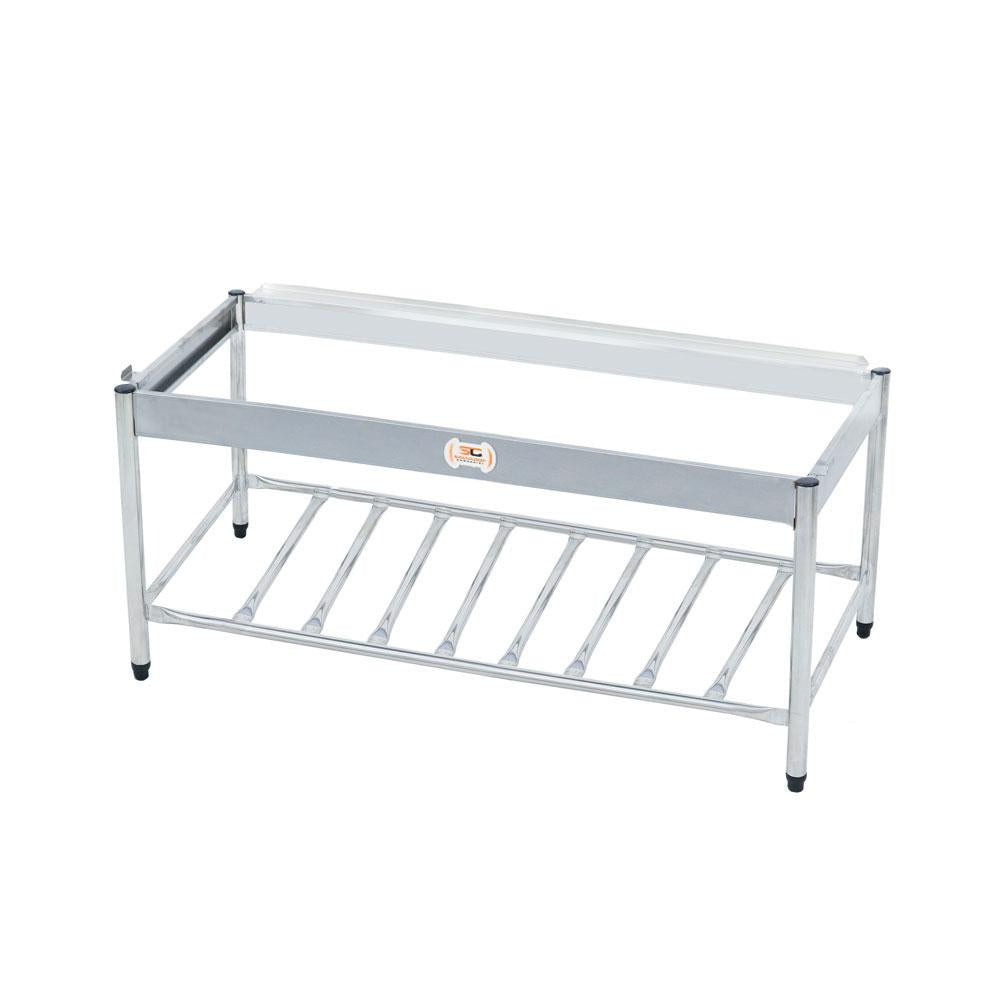 Cavalete de Apoio Inox Para Chapa Char Broiler Americana CG150 - Venâncio