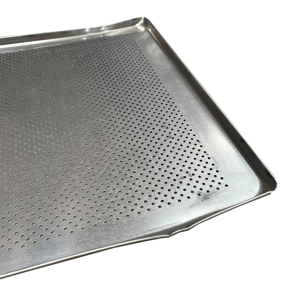 SEMINOVO - Kit 4 Assadeiras Estampada Alumínio 35cm x 35cm Prp-004/fc4emv - Imeca