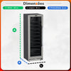 Refrigerador Expositor Cervejeira 209 Litros Inox Porta Invertida Digital -6°c a 6°c EXPVQTILIN209 S40 127v - Venax 38263
