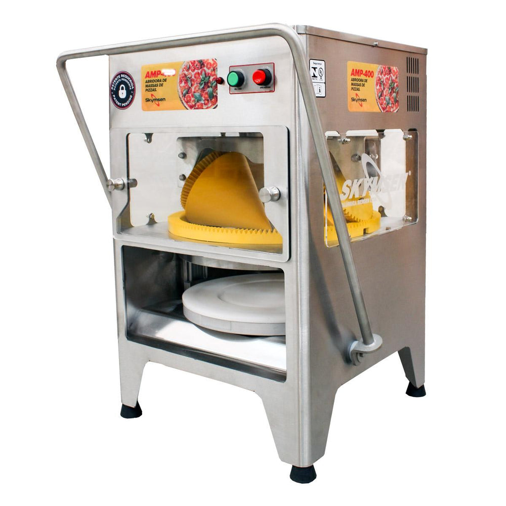 Máquina Abridora de Massa de Pizza Profissional Automática AMP-500 - Skymsen