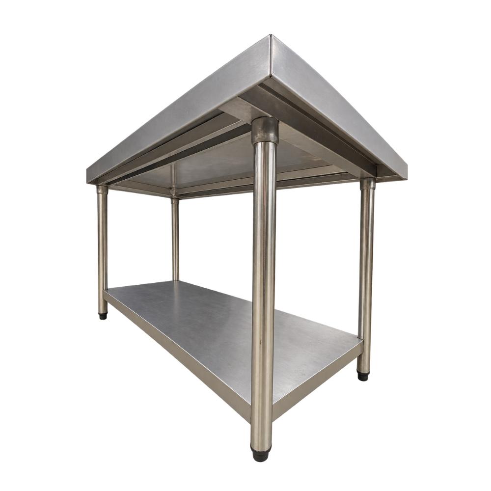 SEMINOVO - BANCADA DE APOIO TOTAL INOX  180 X 70 CM BA 1800/700 I - METALCUBAS