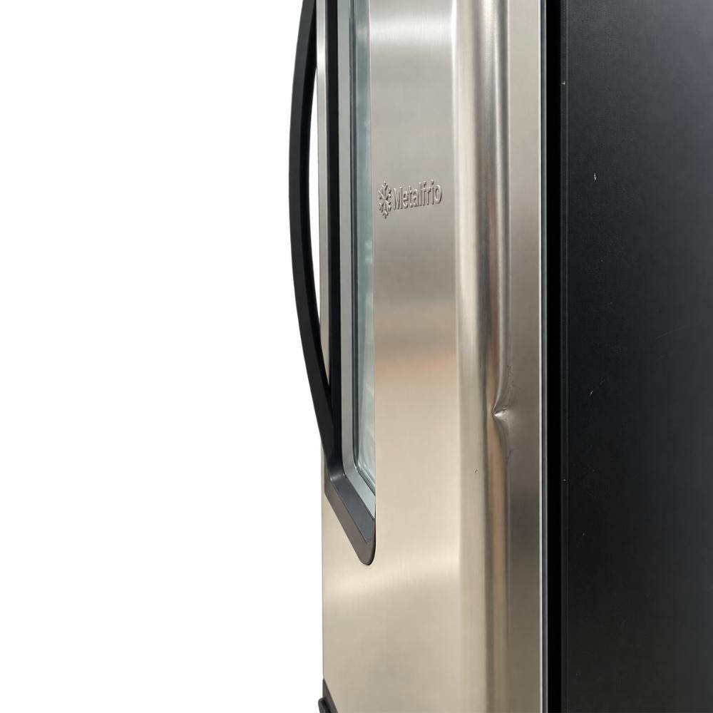SEMINOVO - Cervejeira Metalfrio Beer Maxx 250 Porta Inox 256 Litros Digital VN25TP Inox 127V - Metalfrio