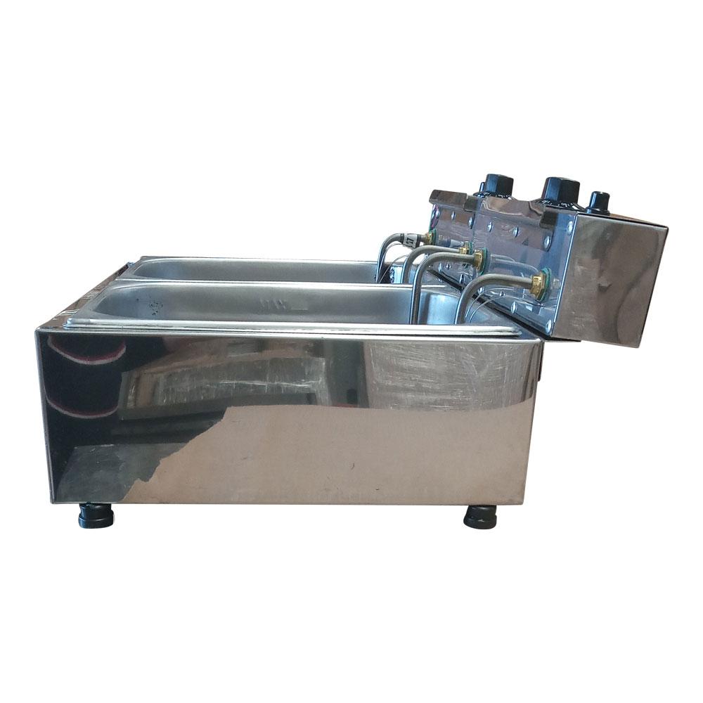 SEMINOVO - Fritador Elétrico Retangular Óleo 2 Cubas SFE212 127V - Venâncio