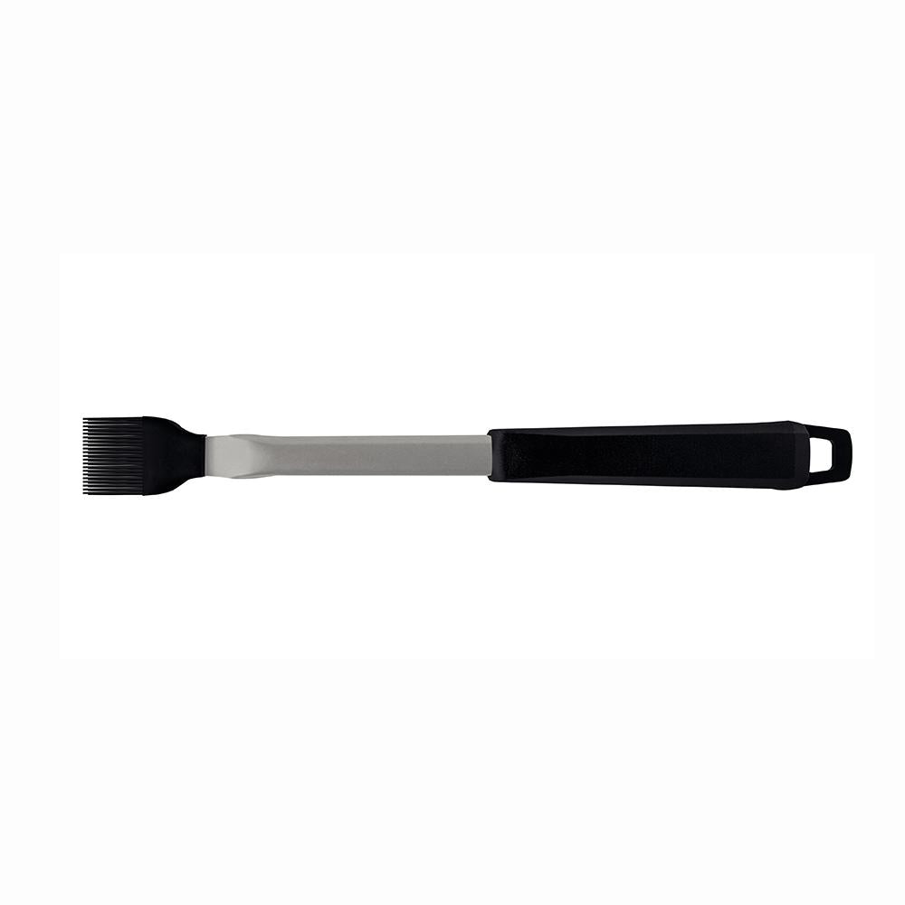 Pincel Churrasco Black Cerdas Silicone Estrutura Inox Cabo Polipropileno Preto - Tramontina 26595100