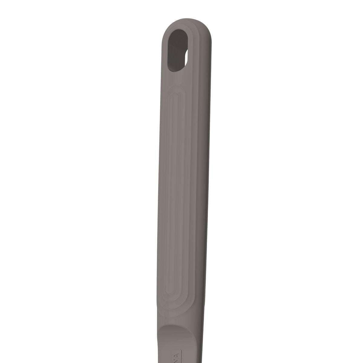 Colher Para Servir Vazada Softta em Silicone Cinza - Tramontina 25853160
