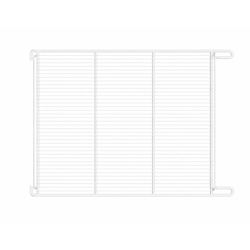 Kit 2 Grades Prateleiras VF55 Branca 64x54 Tanque Cremalheira + Ganchos - Metalfrio