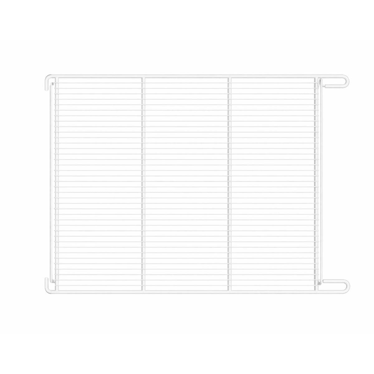 Kit 2 Grades Prateleiras VF55 Branca 64x54 Tanque Cremalheira + Ganchos - Metalfrio