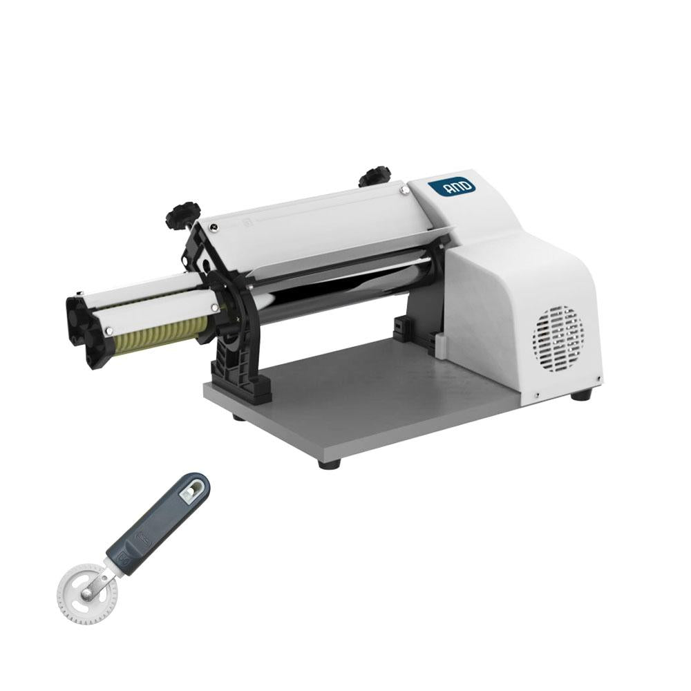 Cilindro Laminador Elétrico Profissional 28cm Branco Com Cortador Talharim 1/4CV 220V - Anodilar