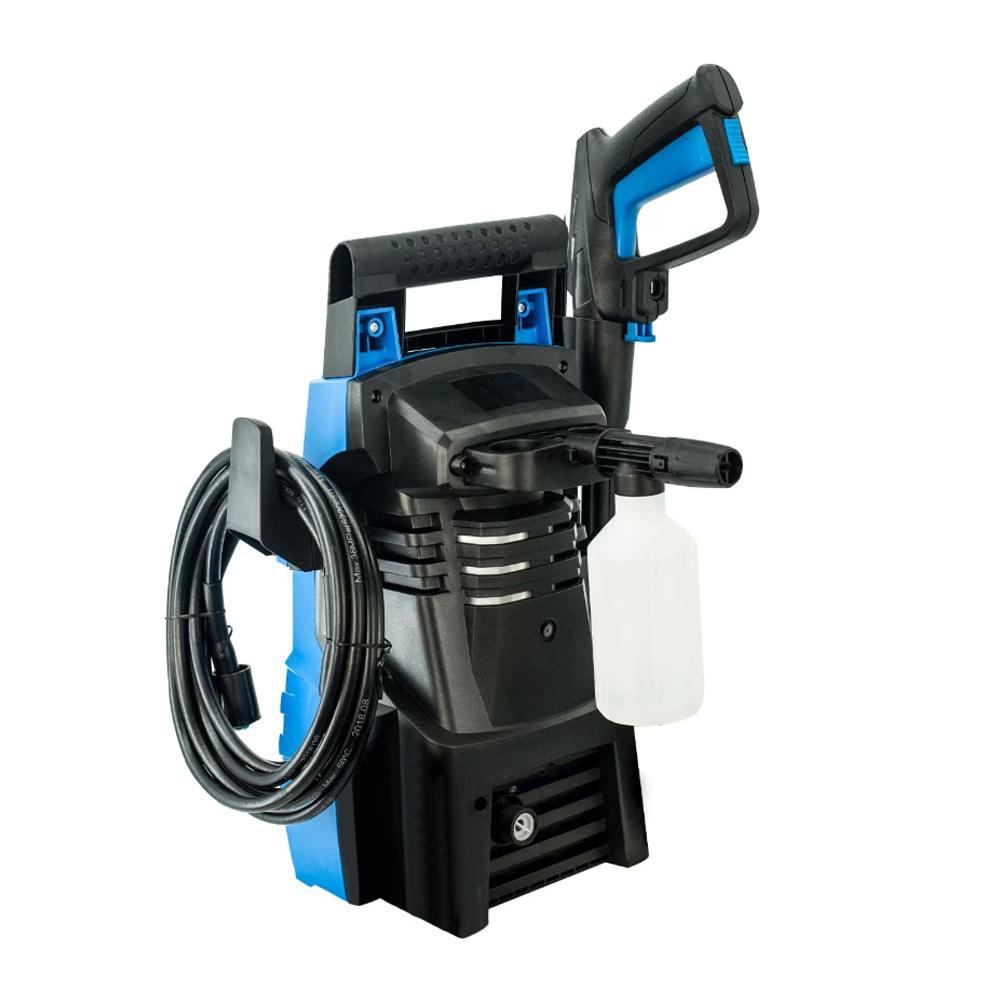 Lavadora Lava Jato Eos Alta Pressão 1500W 220V + Mangueira Verde Pvc 25m + Acessórios Tramontina