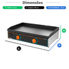 Chapa Bifeteira Profissional Deguste Luxo 6,35mm Elétrica 100cm CE100N New 220v - Venâncio 63403
