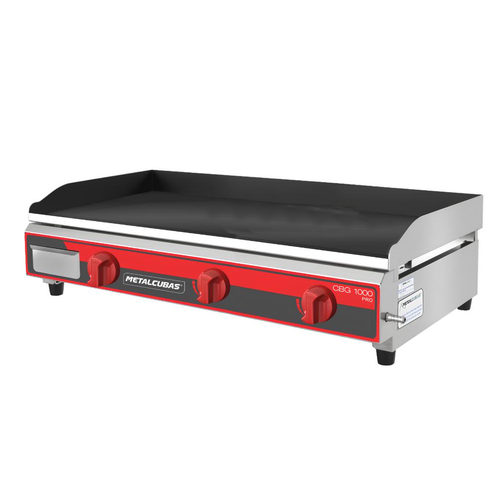 Chapa Lanche Bifeteira a Gás 100 cm Profissional CBG 1000 Pro - Metalcubas 10348