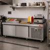 Balcão de Preparo Congelados 2 Gavetas Inox -18ºC 150cm BCG15 220v - Red Chameleon 367291-3